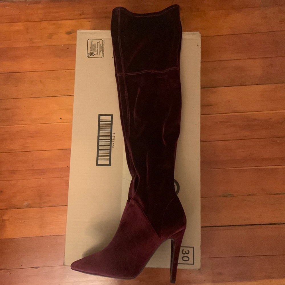 Kendall & Kylie knee high boots.